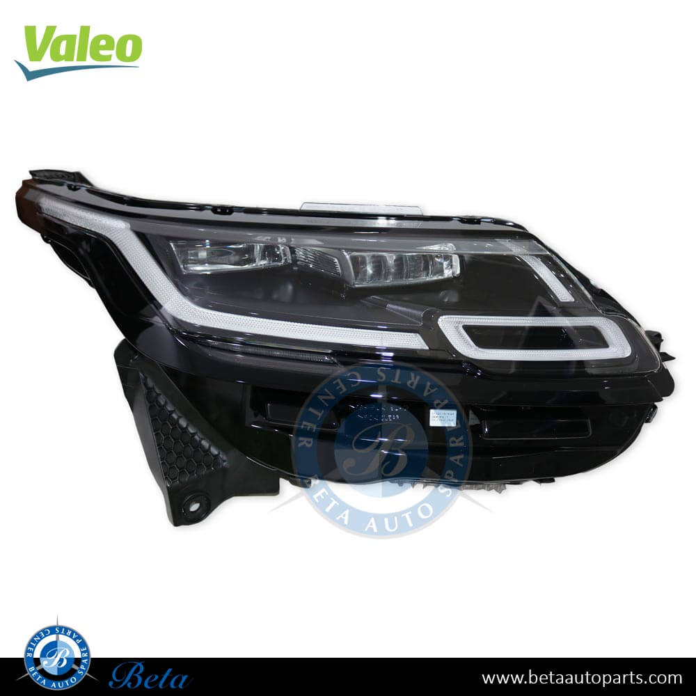 Right Side Headlamp High + for Range Rover Velar 2017-up models, Part Number LR108328 Right Side Headlamp High + for Range Rover Velar 2017-up models, Part Number LR108328